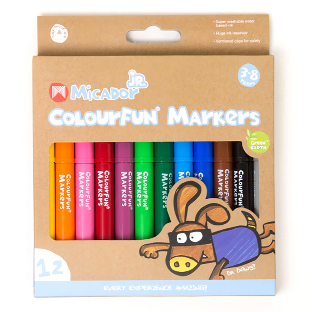 Micador jR Colourfun Markers Box