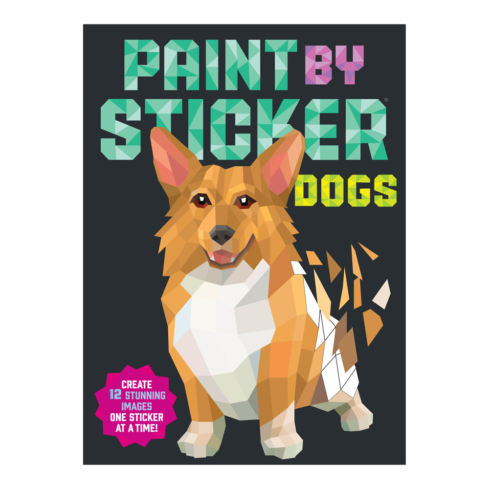 Paint by Sticker Book Dogs