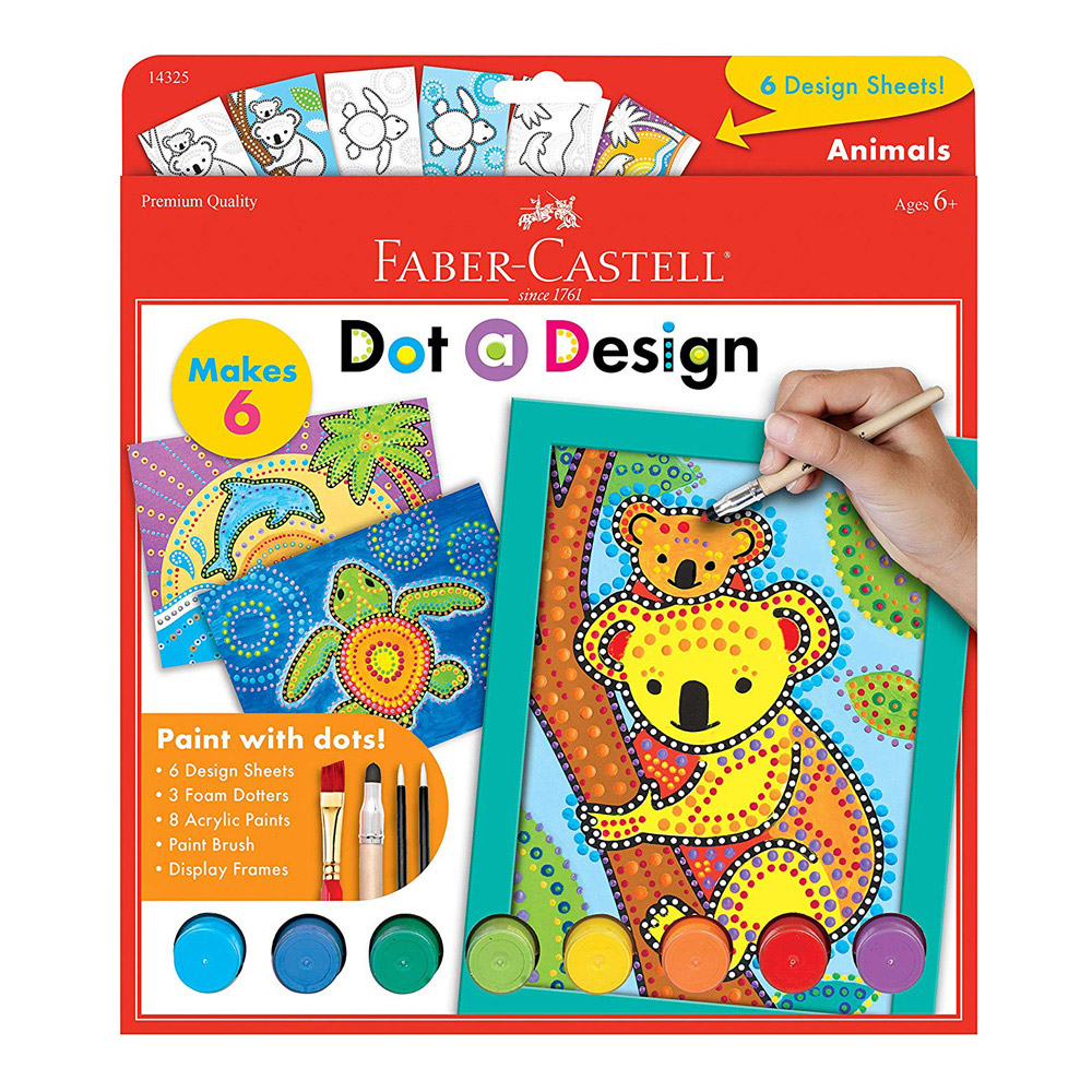 BUY Faber-Castell Color Dot a Design - Animals
