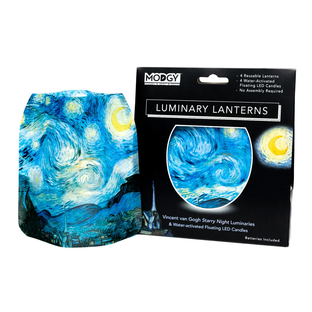 Modgy Luminary - Van Gogh Starry Night