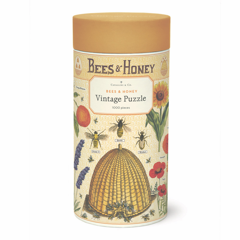 Cavallini 1000 Piece Puzzle Bees & Honey