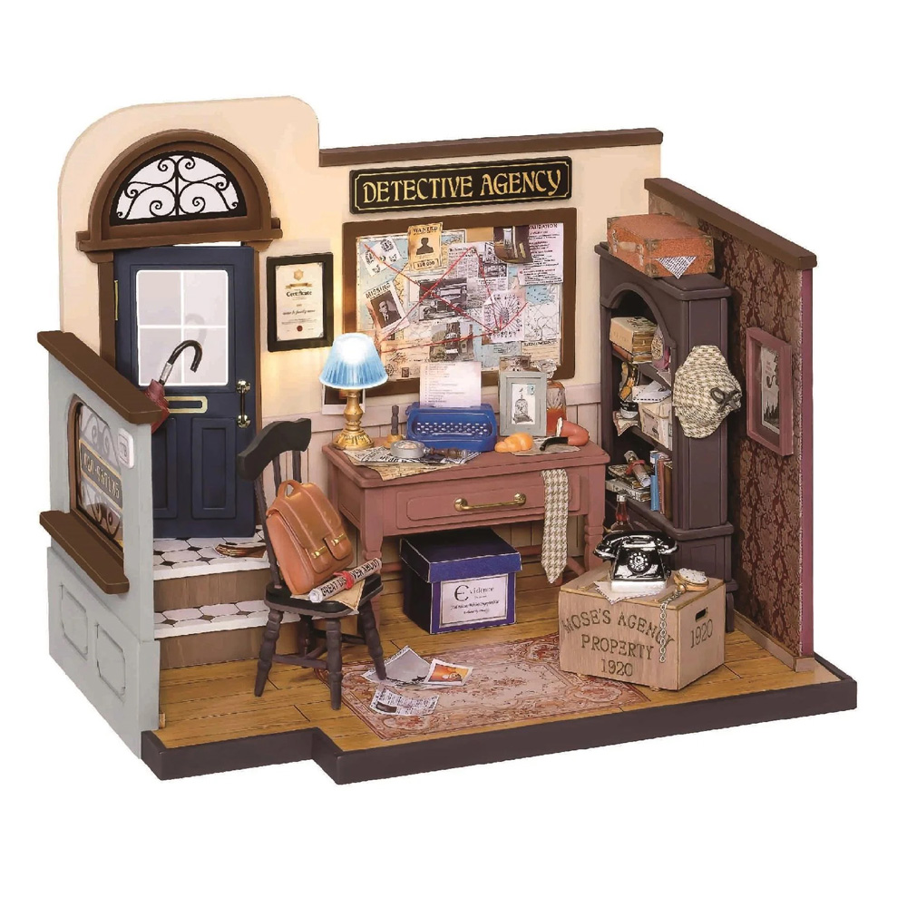 Mose's Detective Agency DIY Mini House Kit