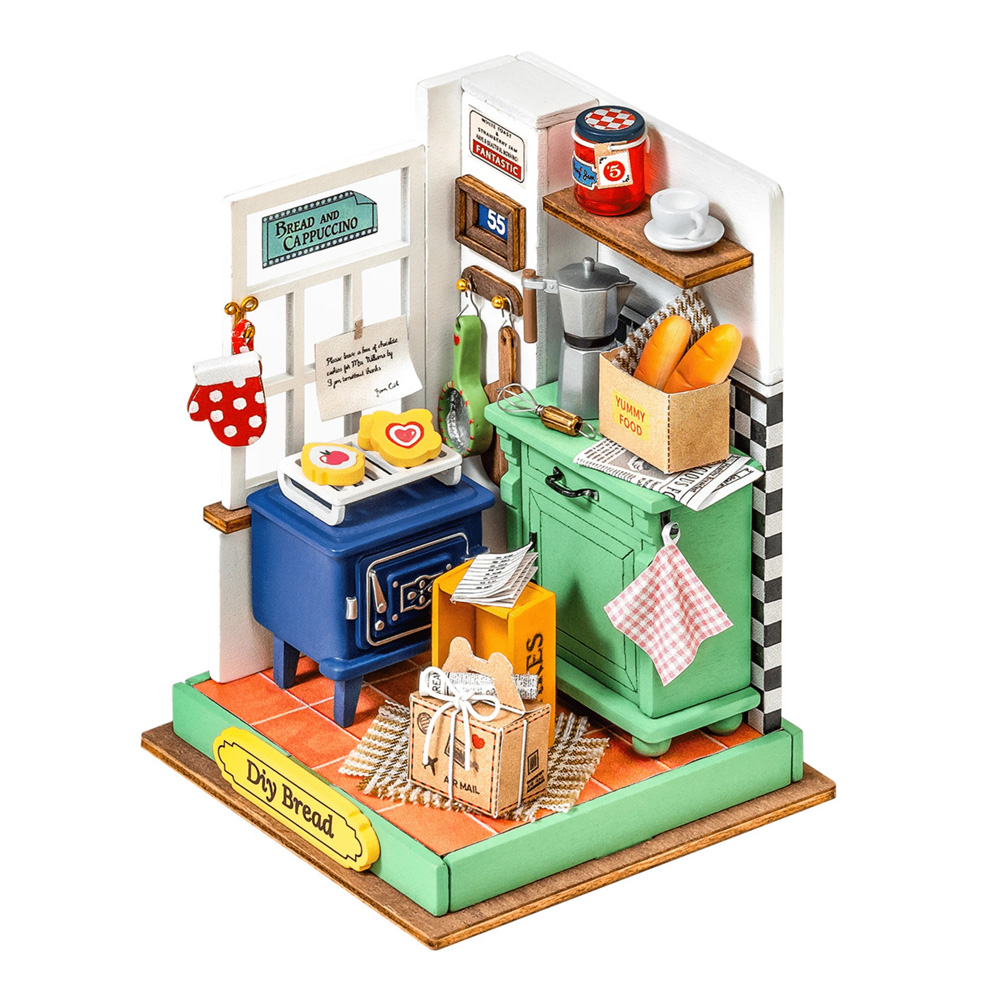 Afternoon Baking Time DIY Miniature House Kit