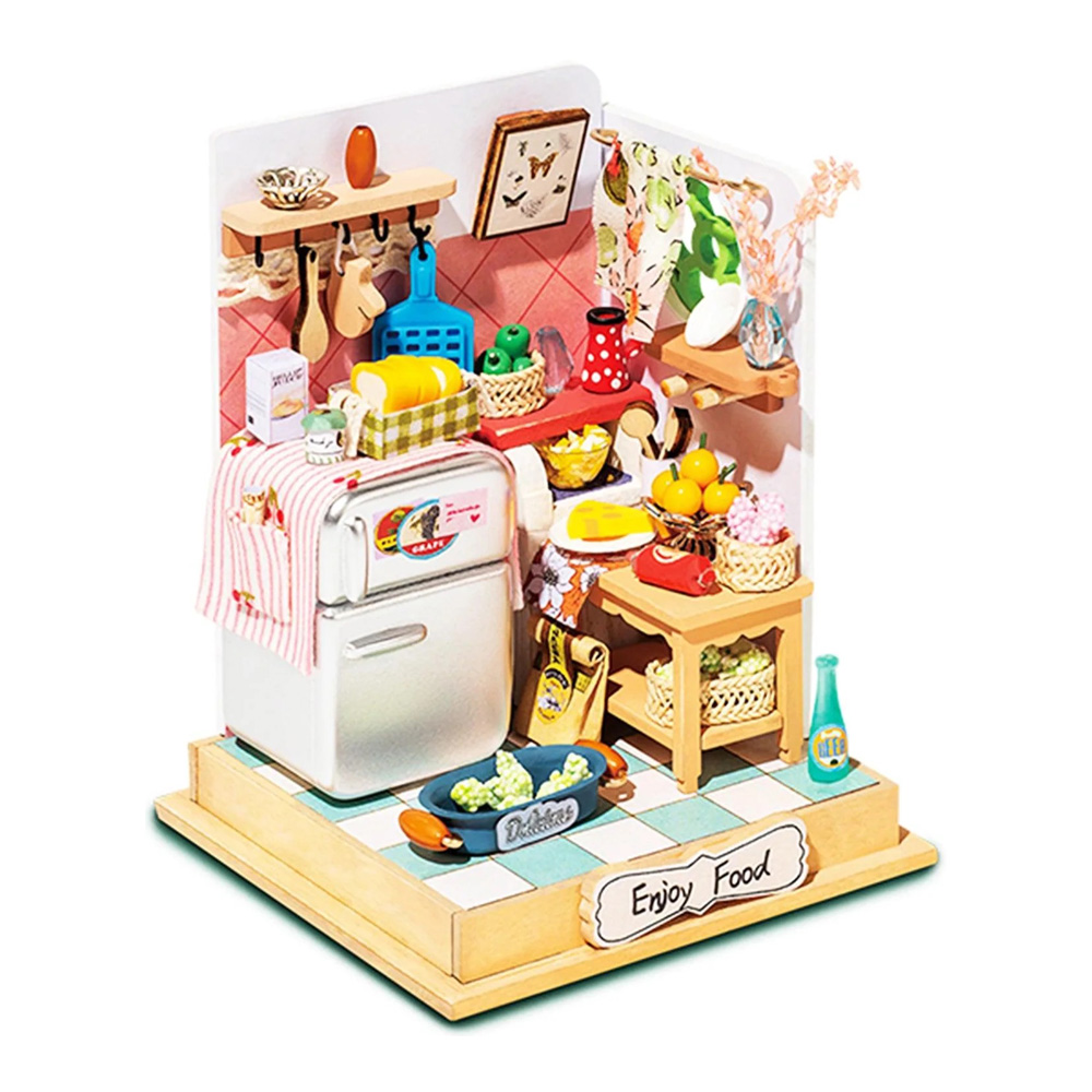 Taste Life Kitchen DIY Miniature House Kit