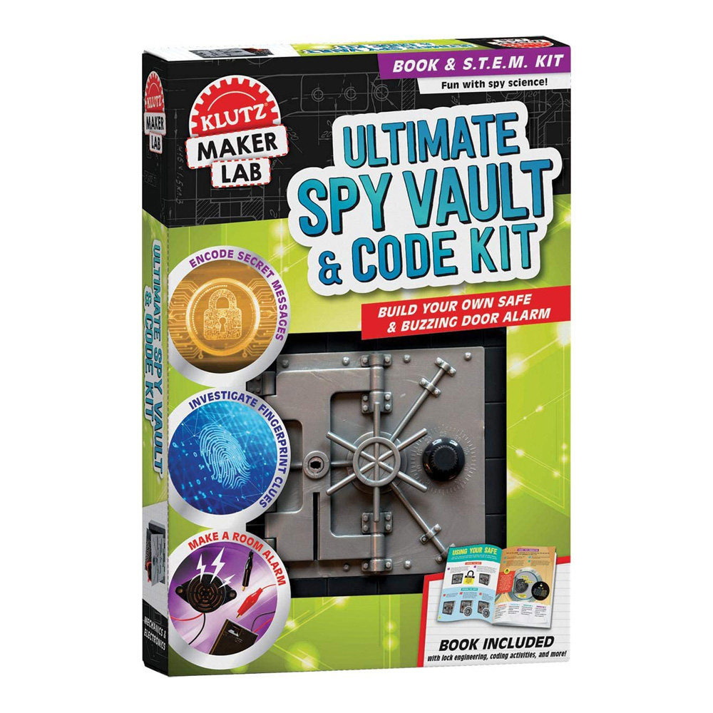 Klutz Maker Lab: Ultimate Spy Valut/Code Kit