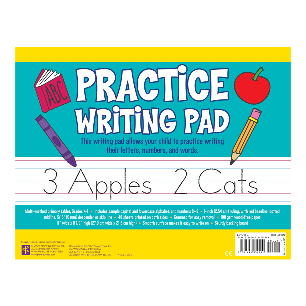 Practice Writing Pad