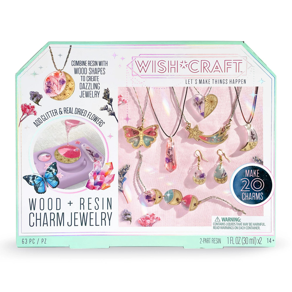 Wish Craft Wood and Resin Jewlery