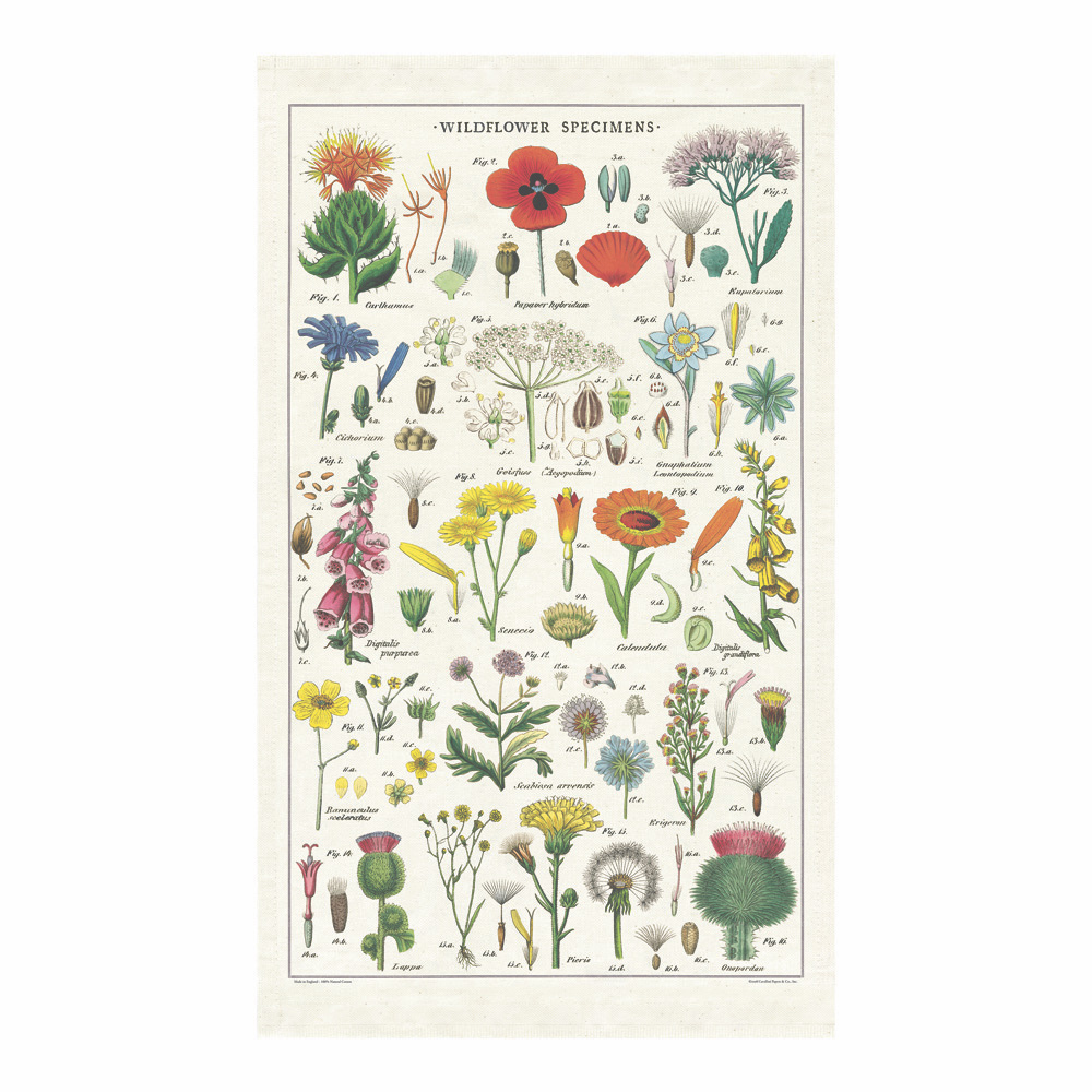 Tea Towel Wildflowers