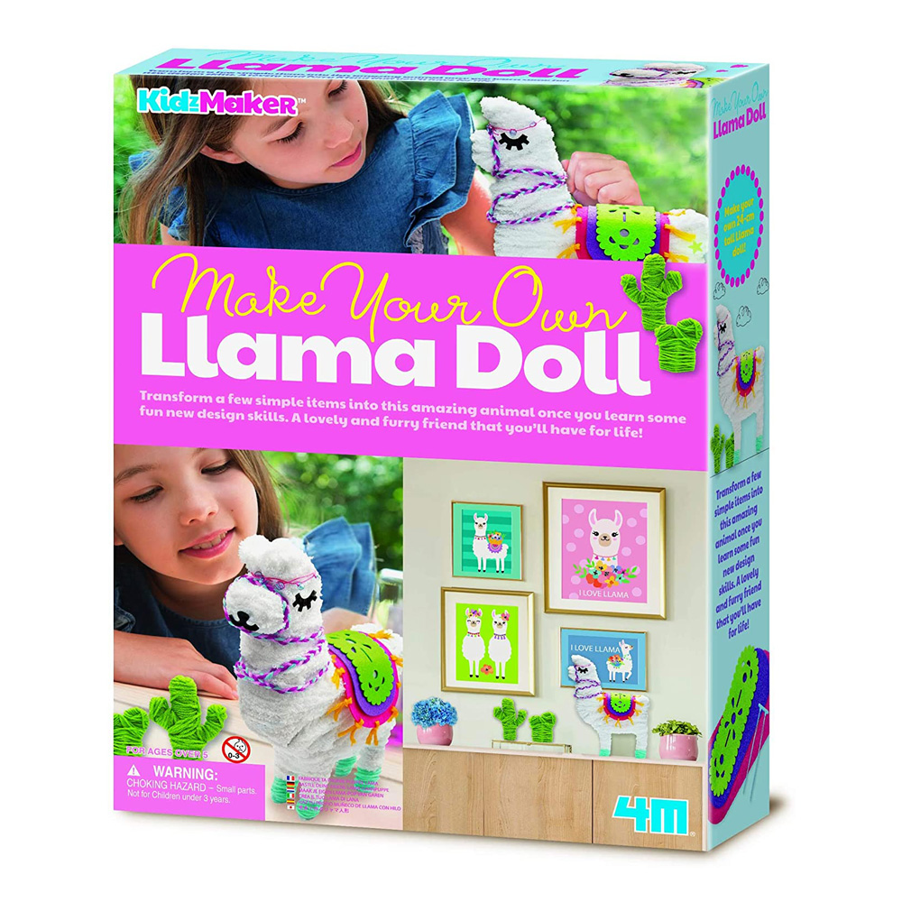 4M Make Your Own Llama Doll