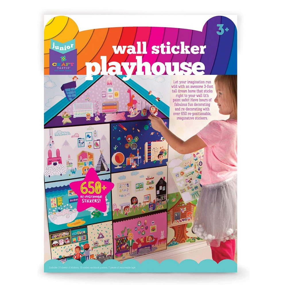 Craft-tastic Wall Sticker Playhouse Kit