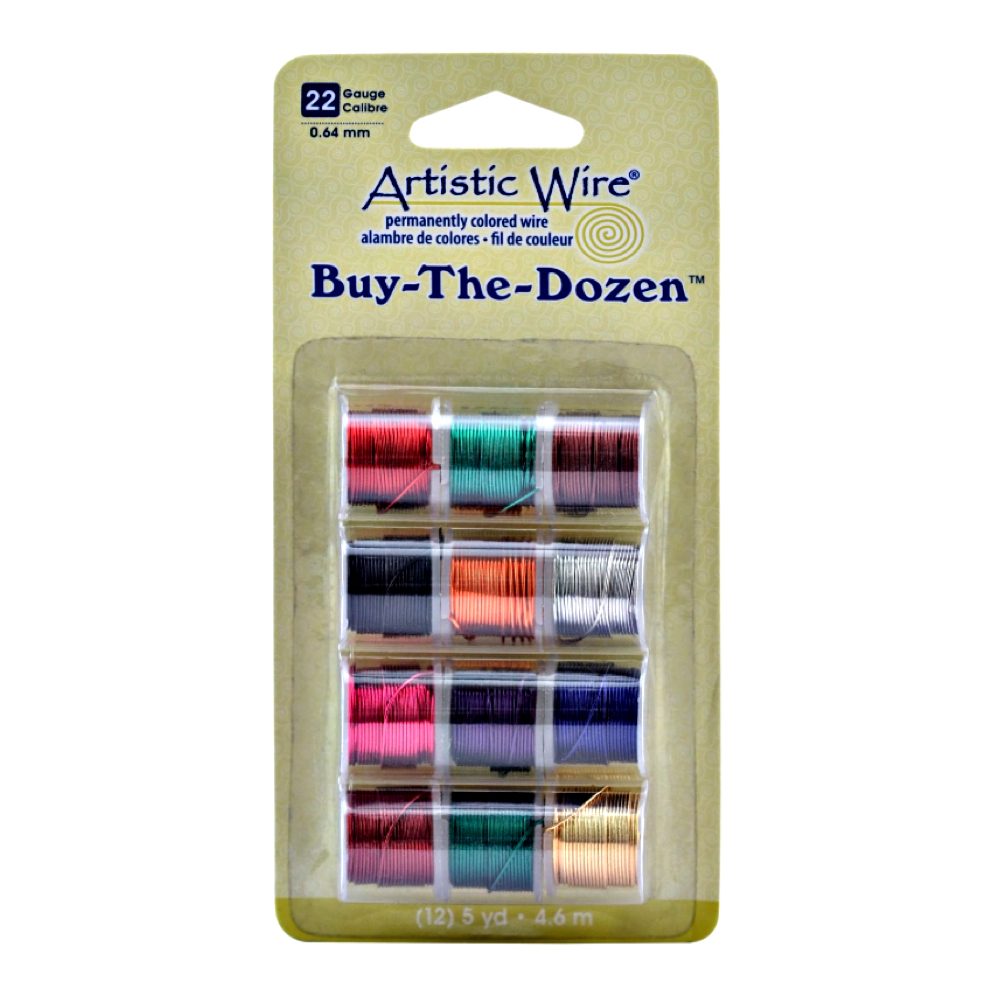 Artistic Wire 22 Gauge 12 Color Assortment