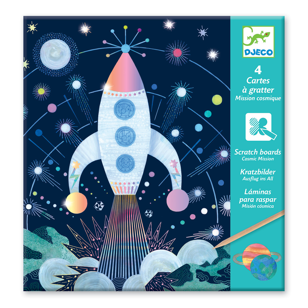 Scratch Card Kit Cosmic Mission