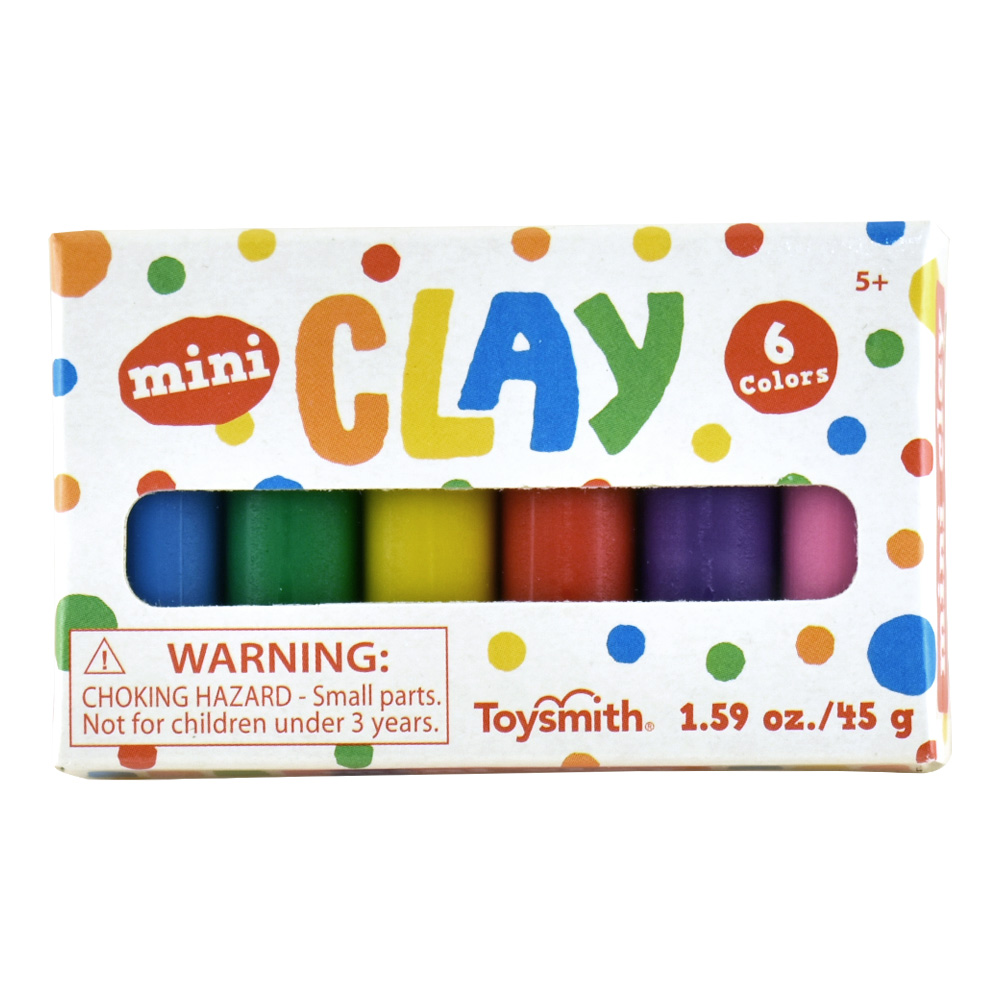 ToySmith Mini Clay 6 Colors