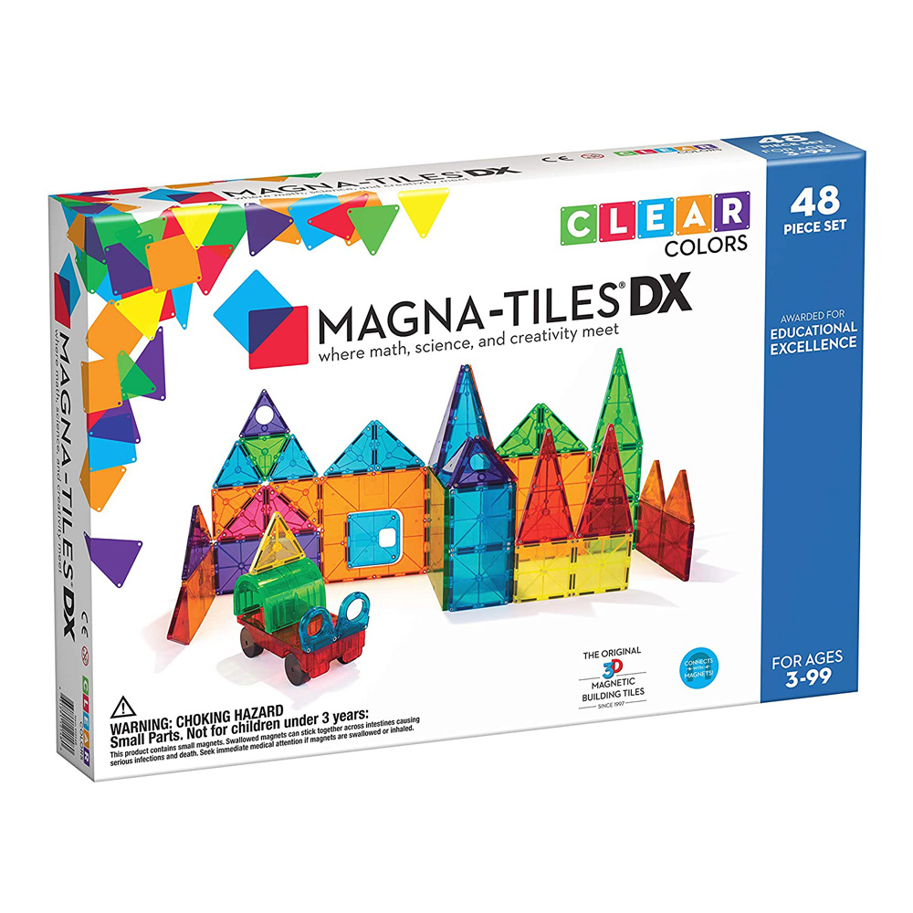 Magna-Tiles DX 48 Piece Set
