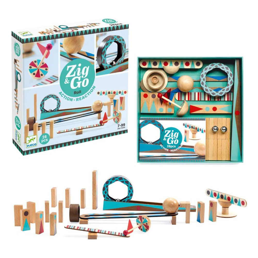 Zig & Go Roll Set 28 Pieces