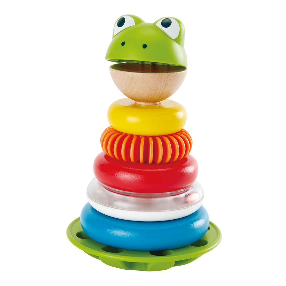 Hape Mr Frog Stacking Rings