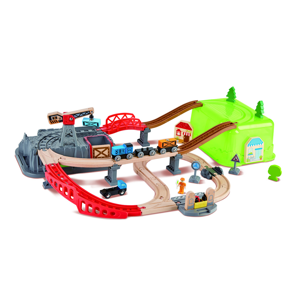 Hape Railway Bucket Builder Set