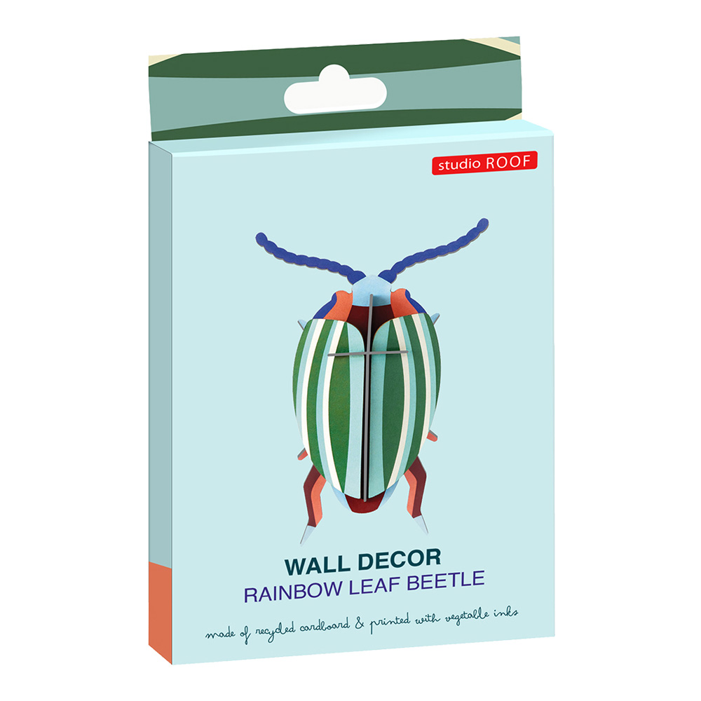 SR Wall Decoration Small Rainbow Leaf Beetle