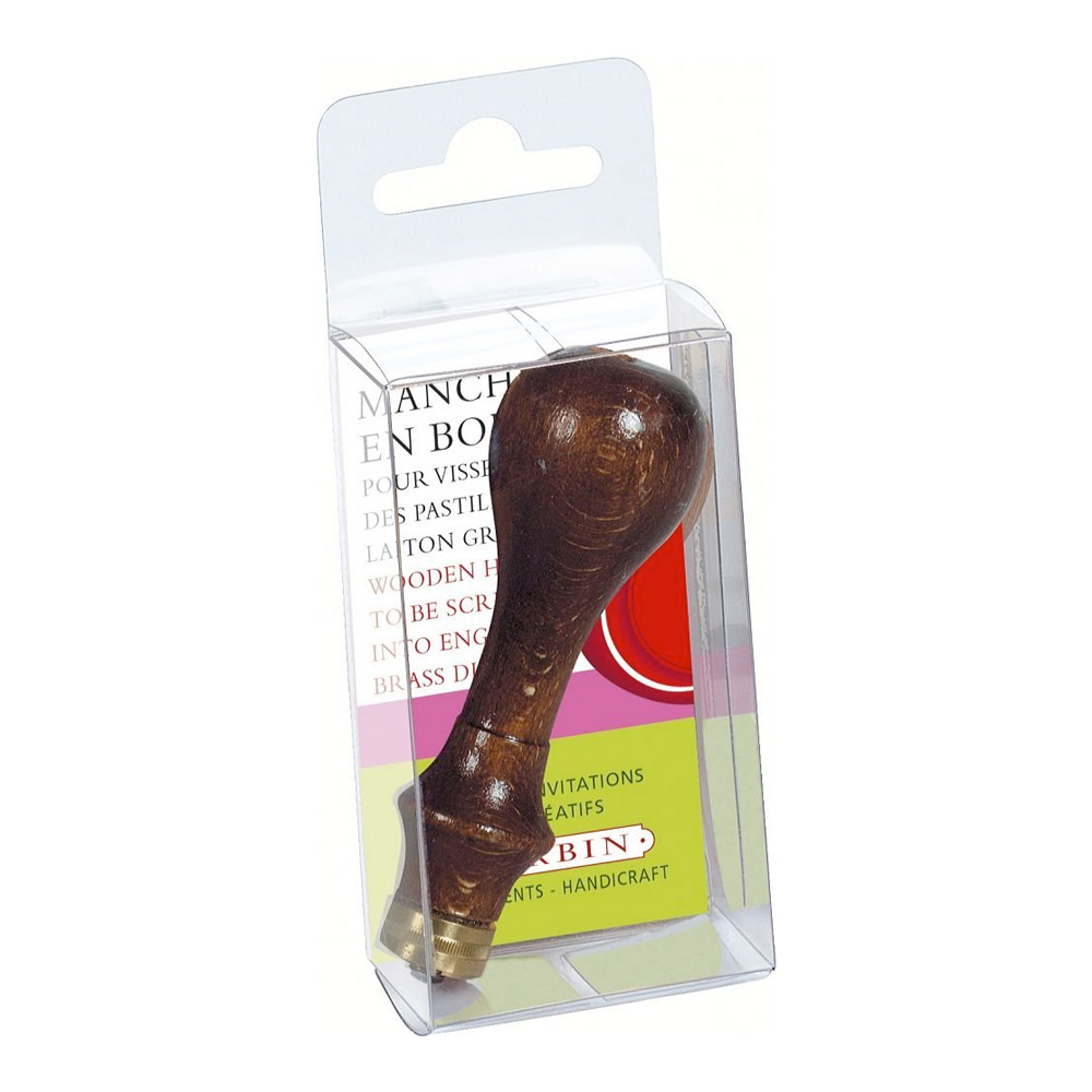 Herbin Wood Handle For Wax Seals 4 Inch