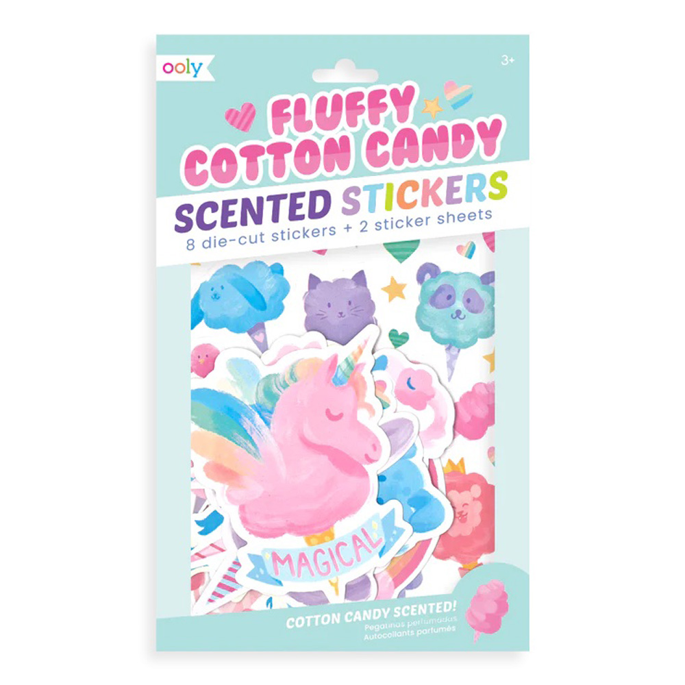 OOLY Scented Stickers: Cotton Candy