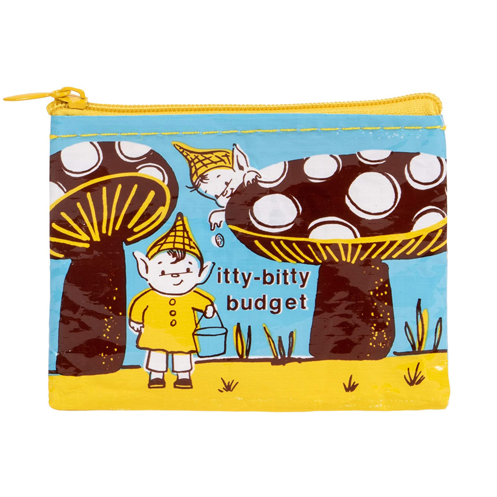 Blue Q Coin Purse: Itty Bitty Budget