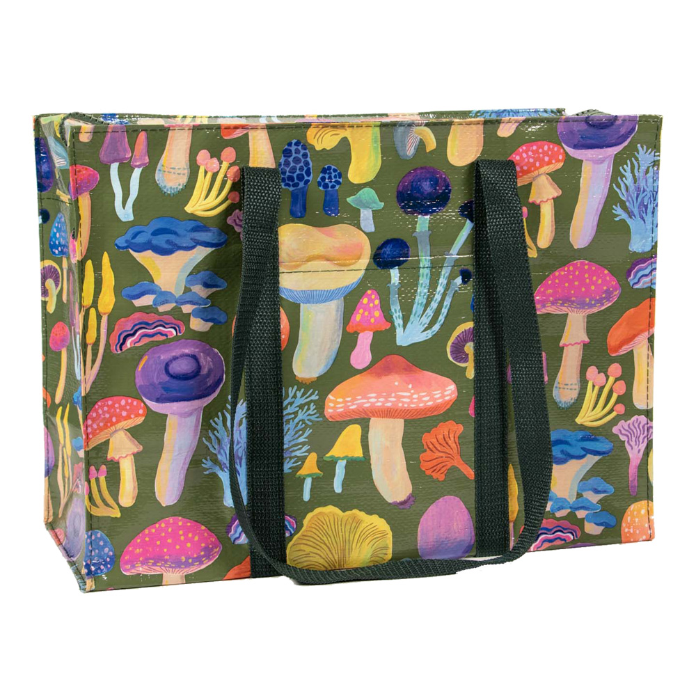 Blue Q Shoulder Tote: Mushroom