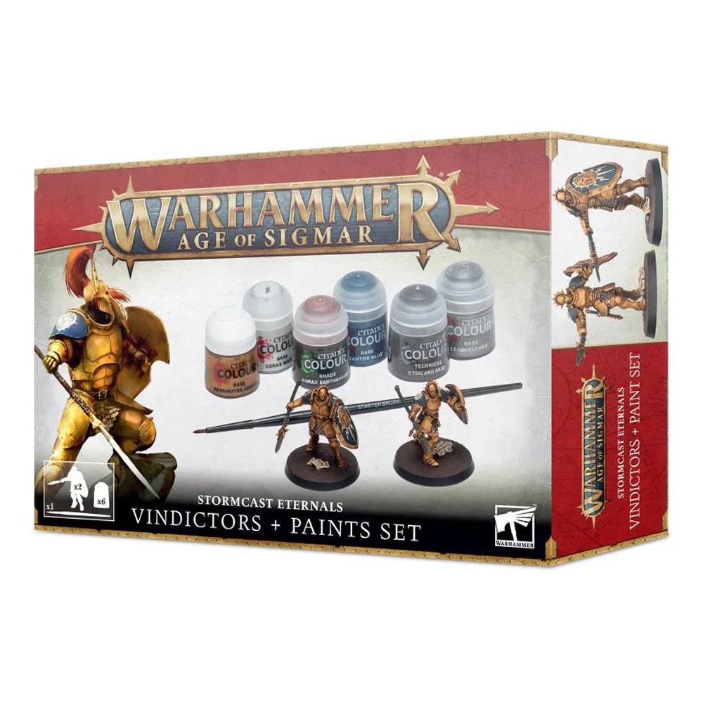 Age Of Sigmar Vindictors & Paint Set