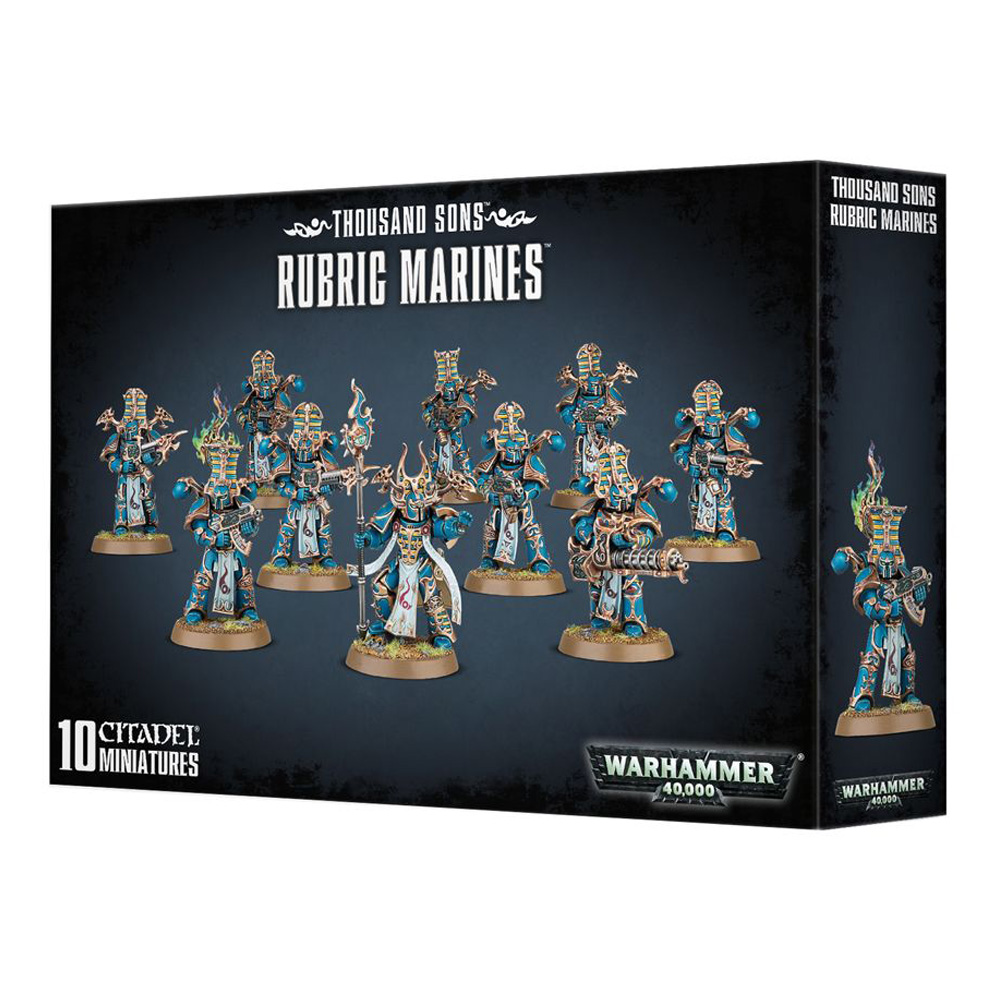 Games Workshop Thousand Sons Rubric Marines