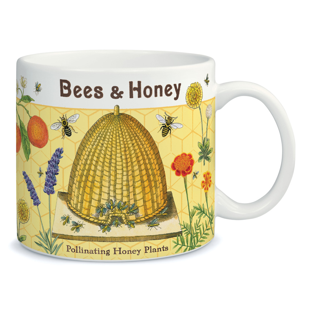Cavallini Vintage Mug Bees and Honey