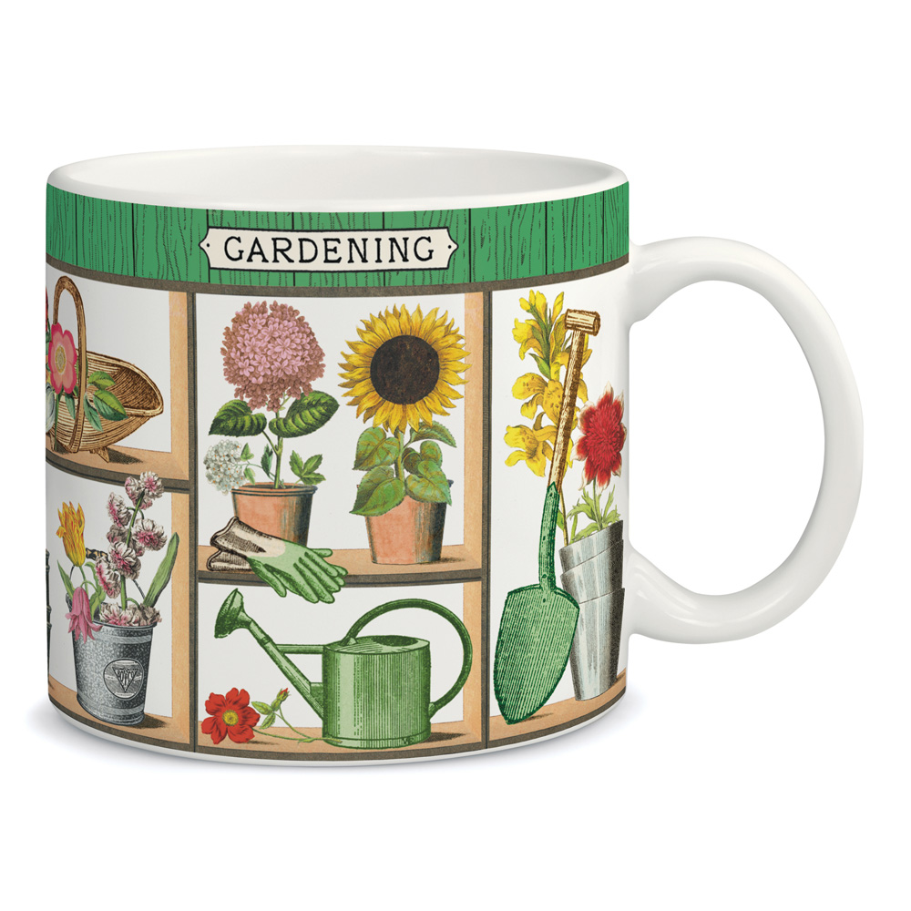 Cavallini Vintage Mug Gardening