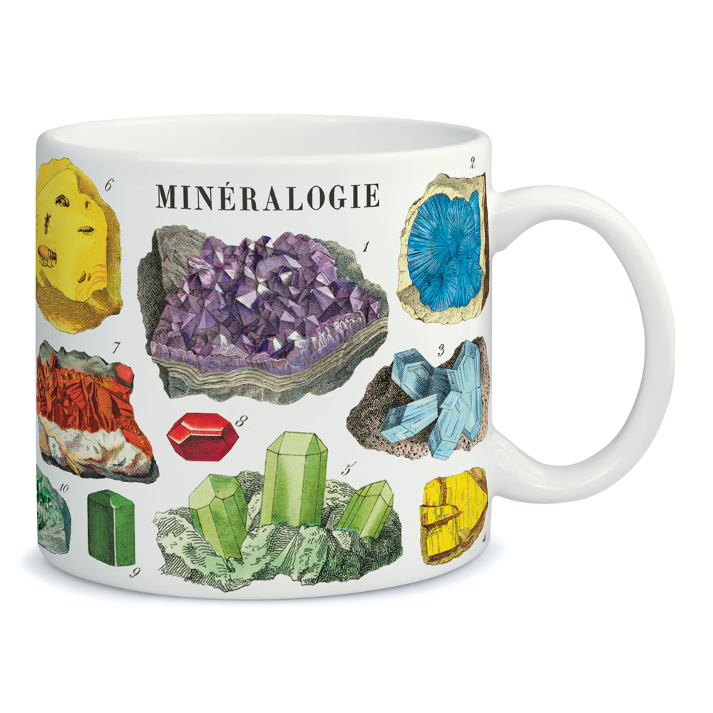 Cavallini Vintage Mug Mineralogie