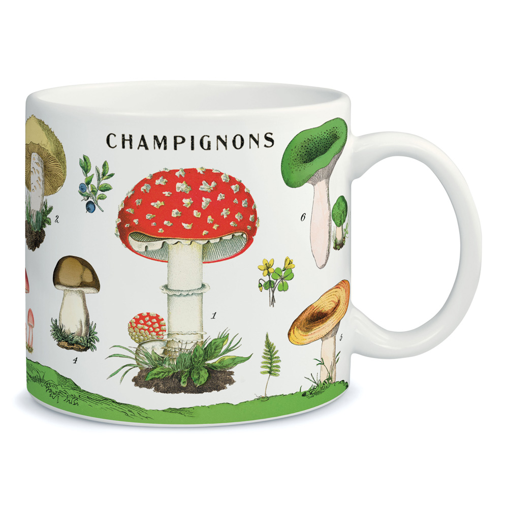 Cavallini Vintage Mug Mushrooms