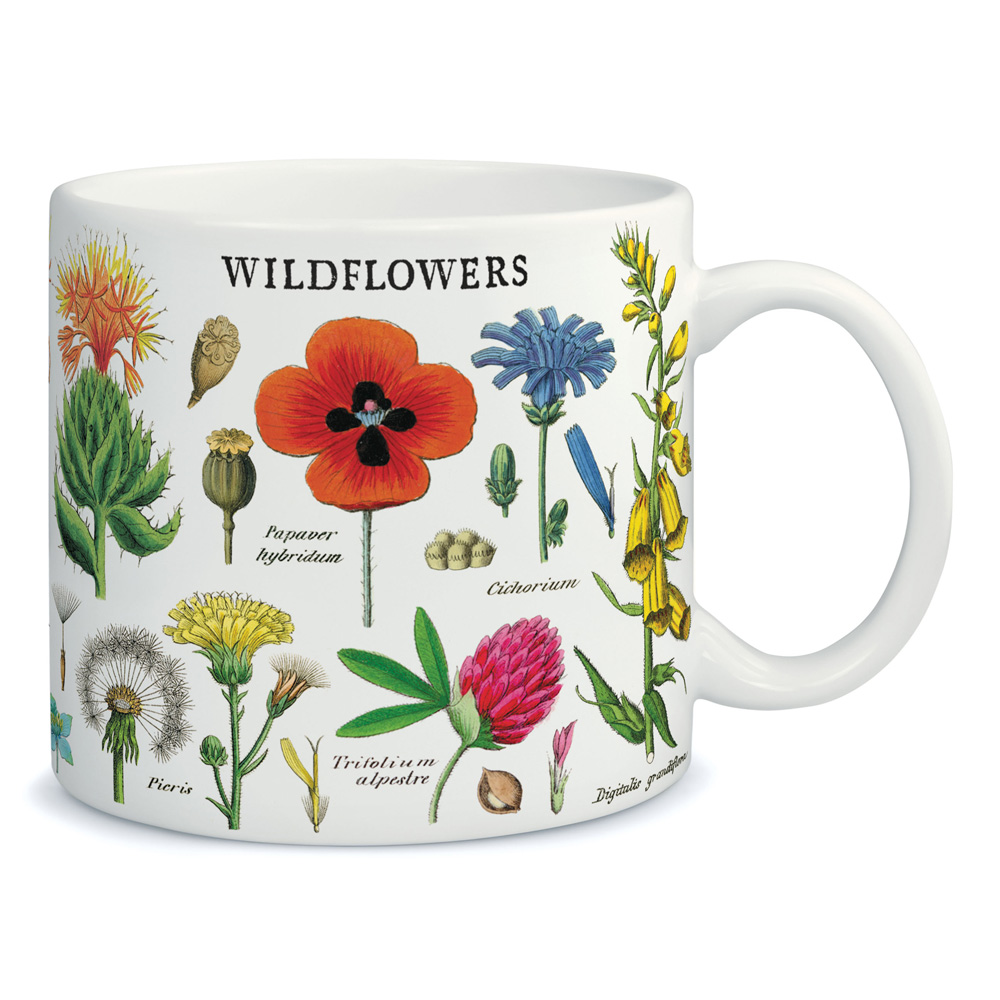 Cavallini Vintage Mug Wildflowers