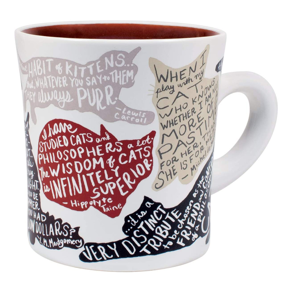 Coffee Mug: The Literary Cat