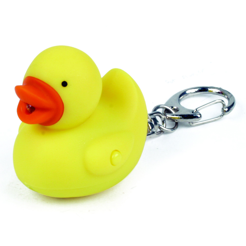 Kikkerland Duck LED Keyring