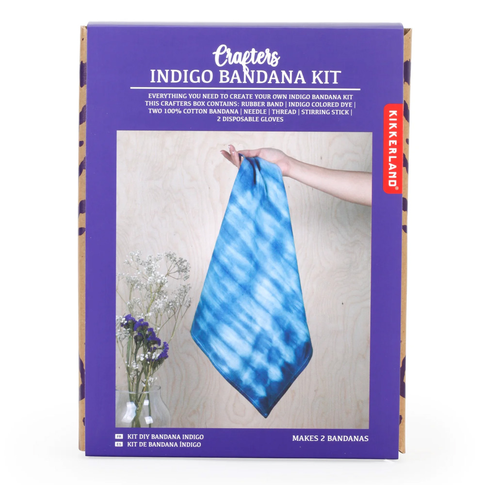 Crafters Indigo Bandana Kit CR12