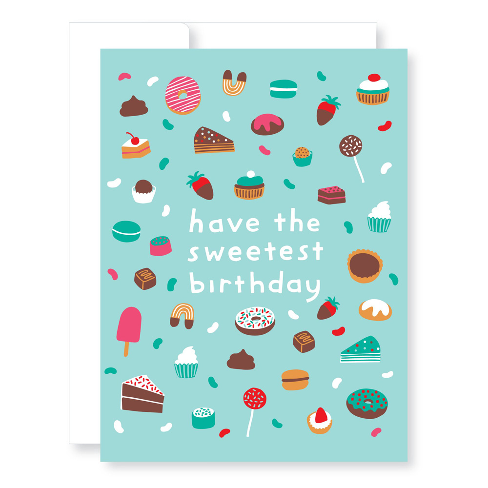 Great Arrow Birthday Card: Sweetest Birthday