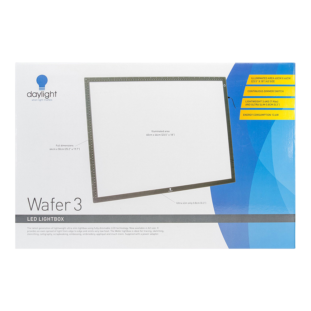 Daylight Wafer 3 Lightbox 25.2x19.6