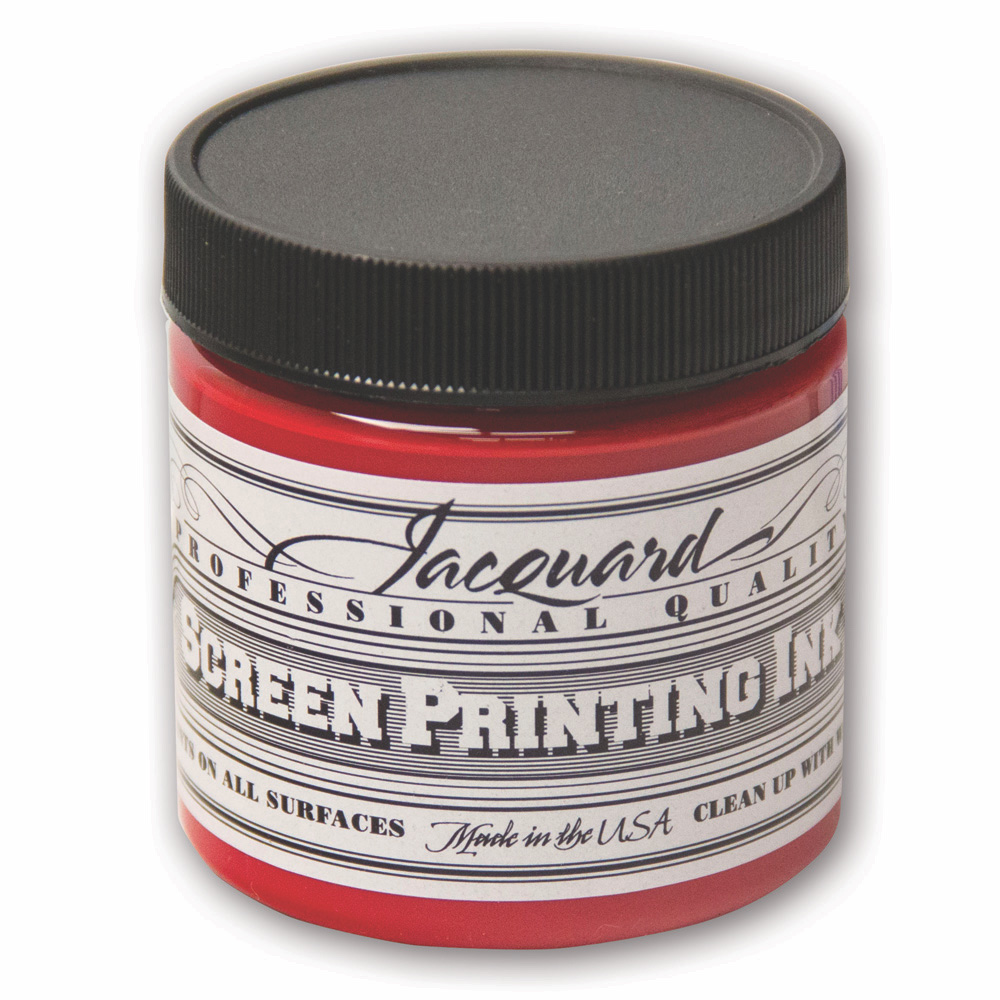 Jacquard Screen Ink 4oz Red