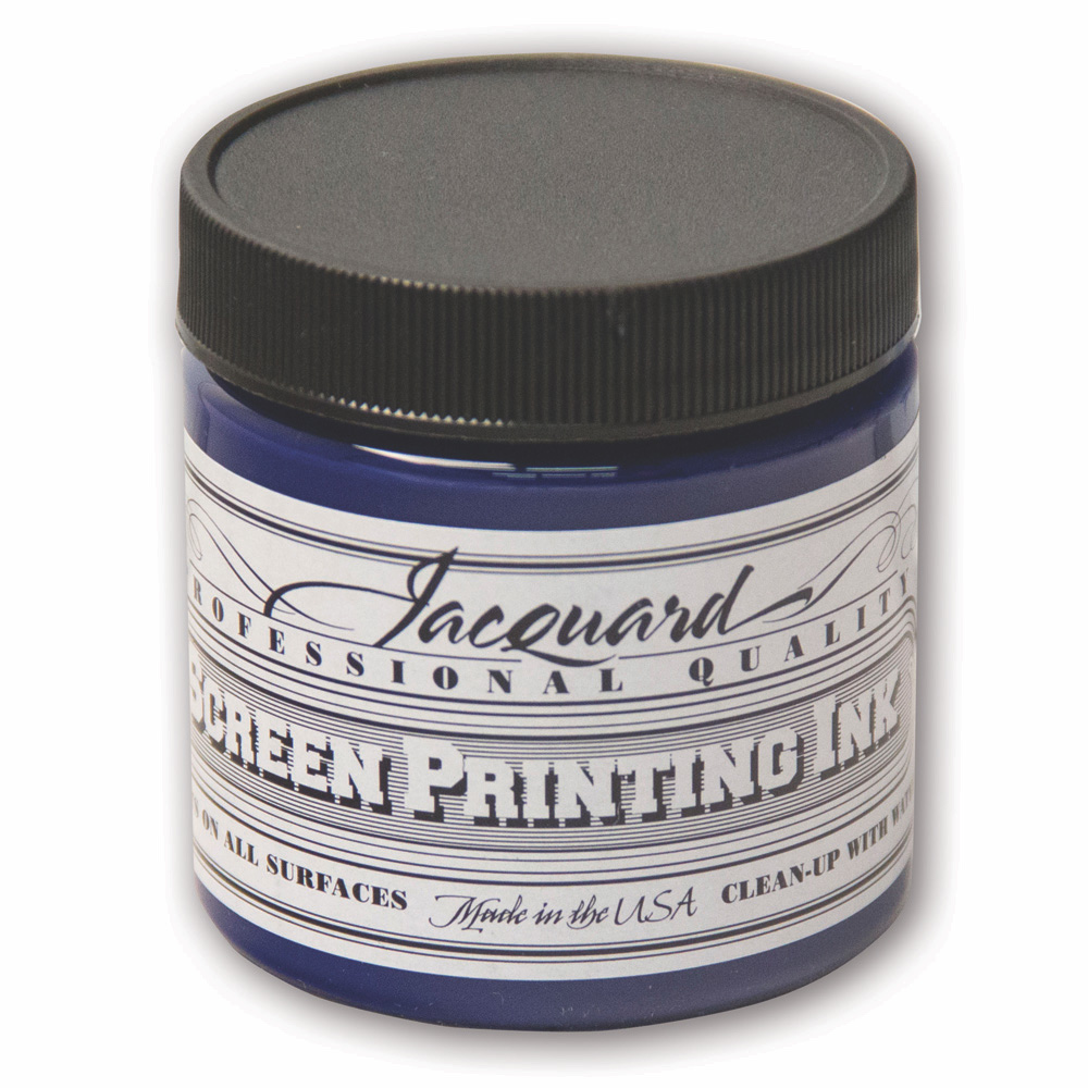 Jacquard Screen Ink 4oz Royal Blue