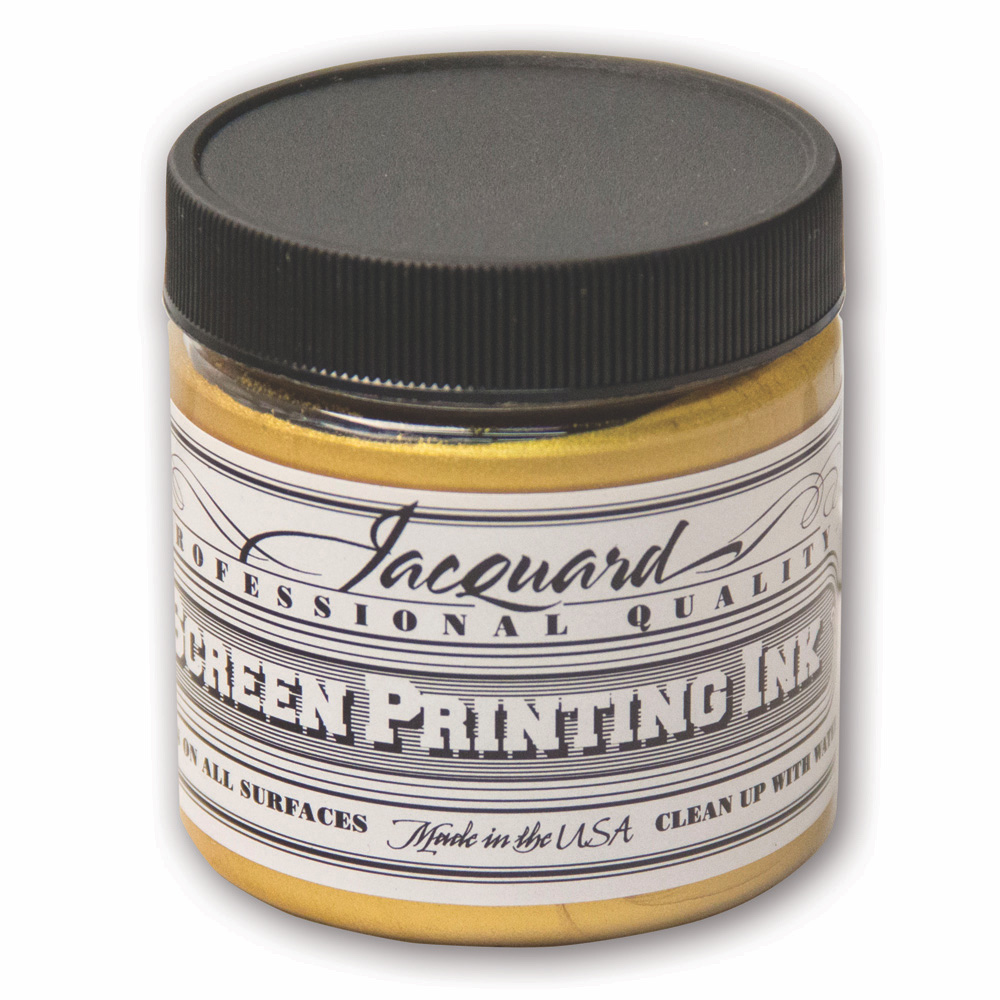 Jacquard Screen Ink 4oz Solar Gold