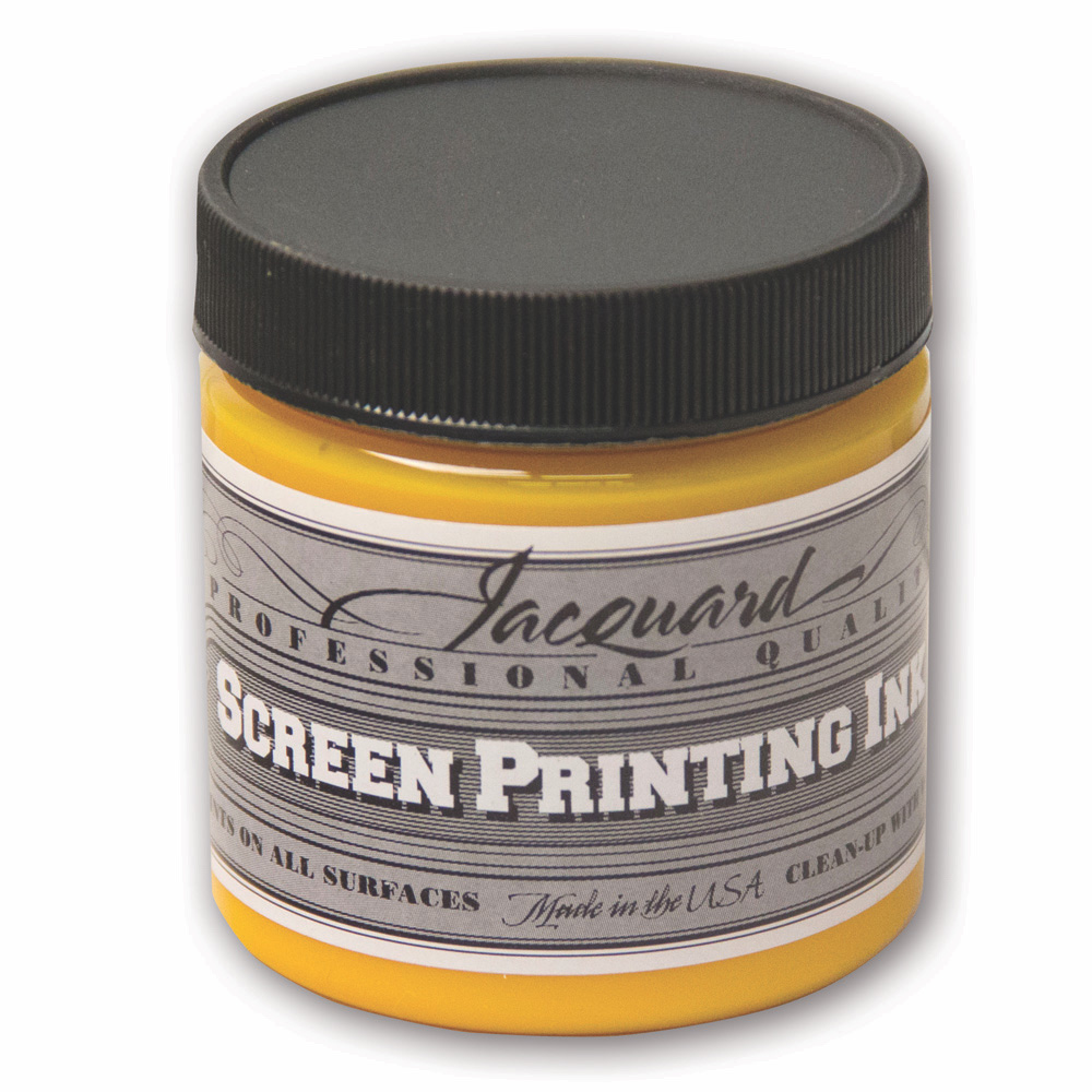 Jacquard Screen Ink 4oz Process Yellow