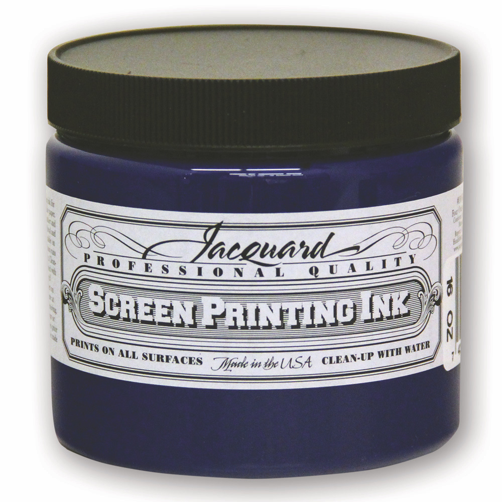 Jacquard Screen Ink 16oz Blue