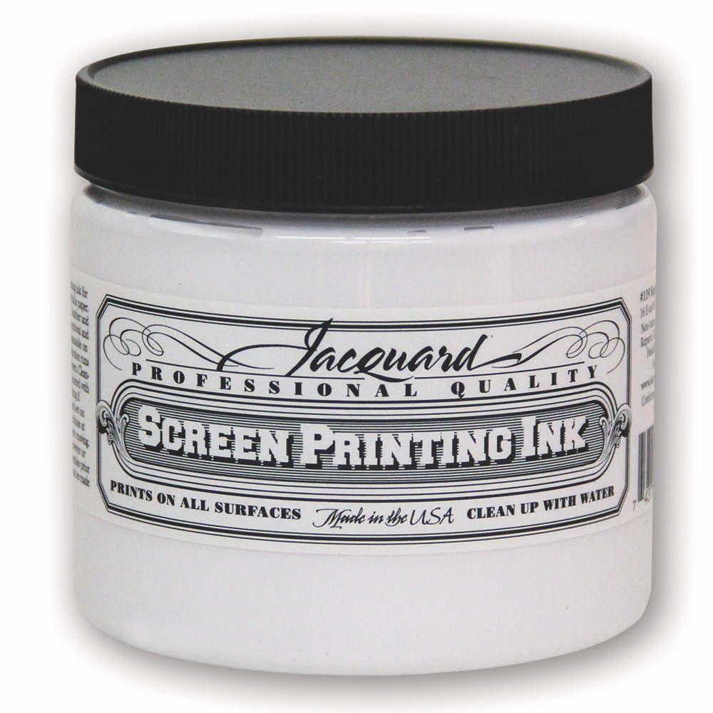 Jacquard Screen Ink 16oz S. Opaque White
