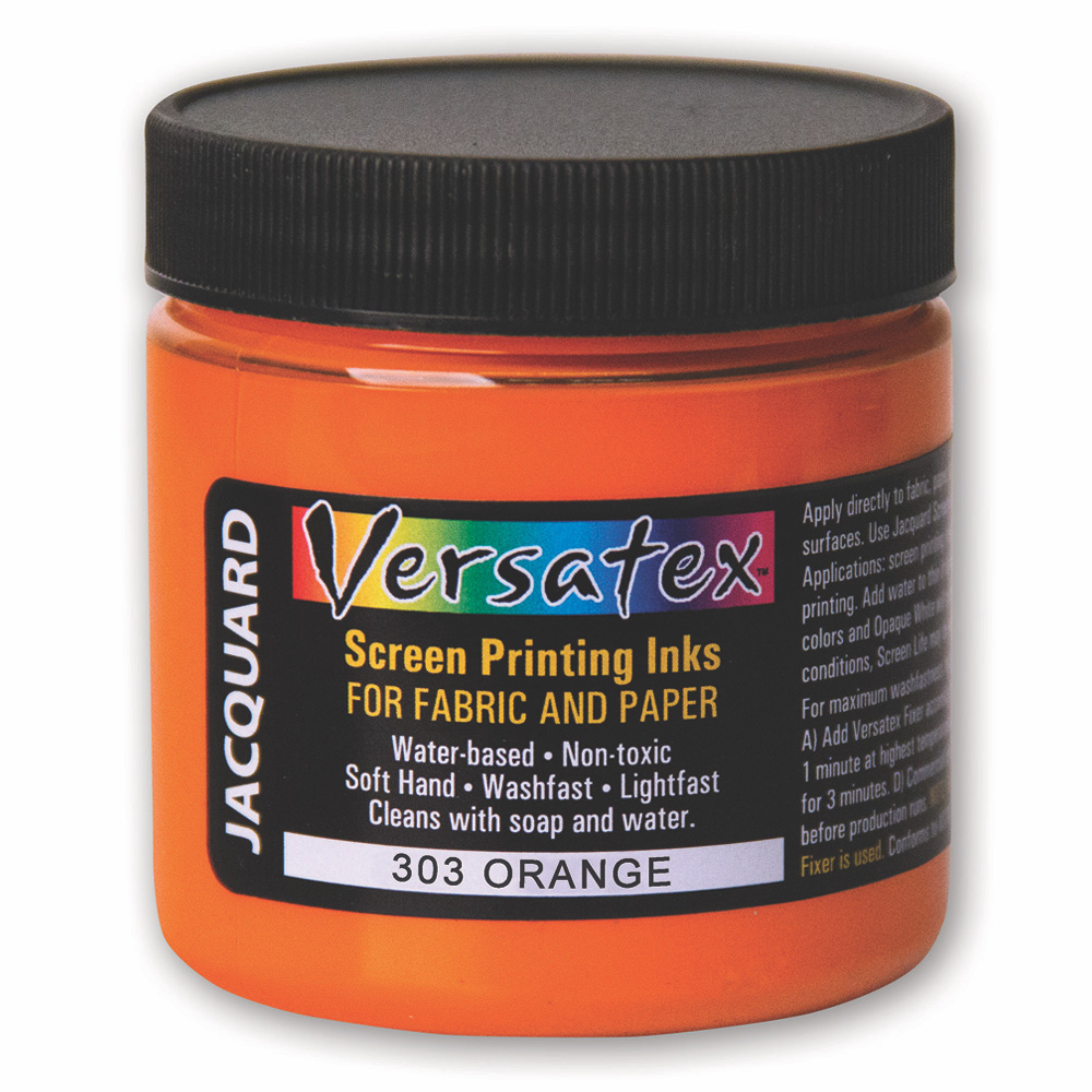 Versatex Screen Ink 4oz Orange