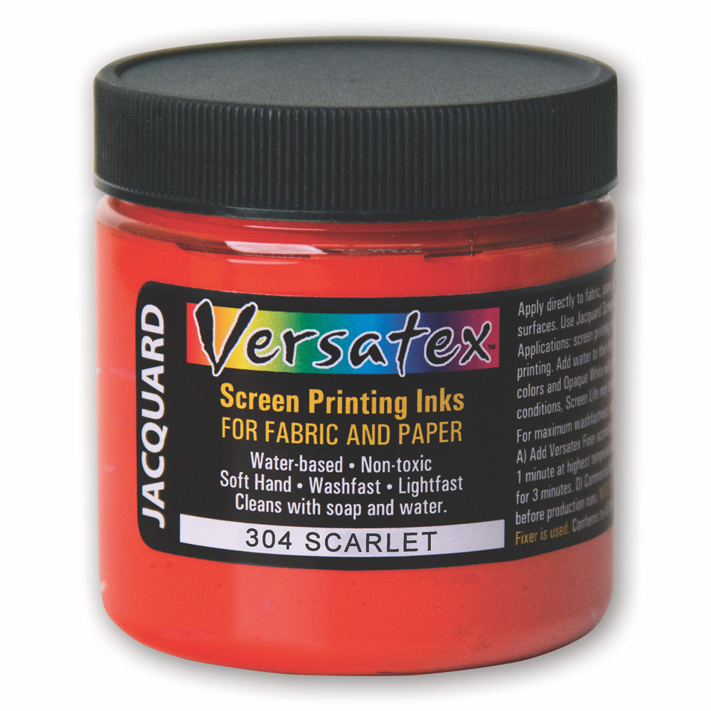 Versatex Screen Ink 4oz Scarlet