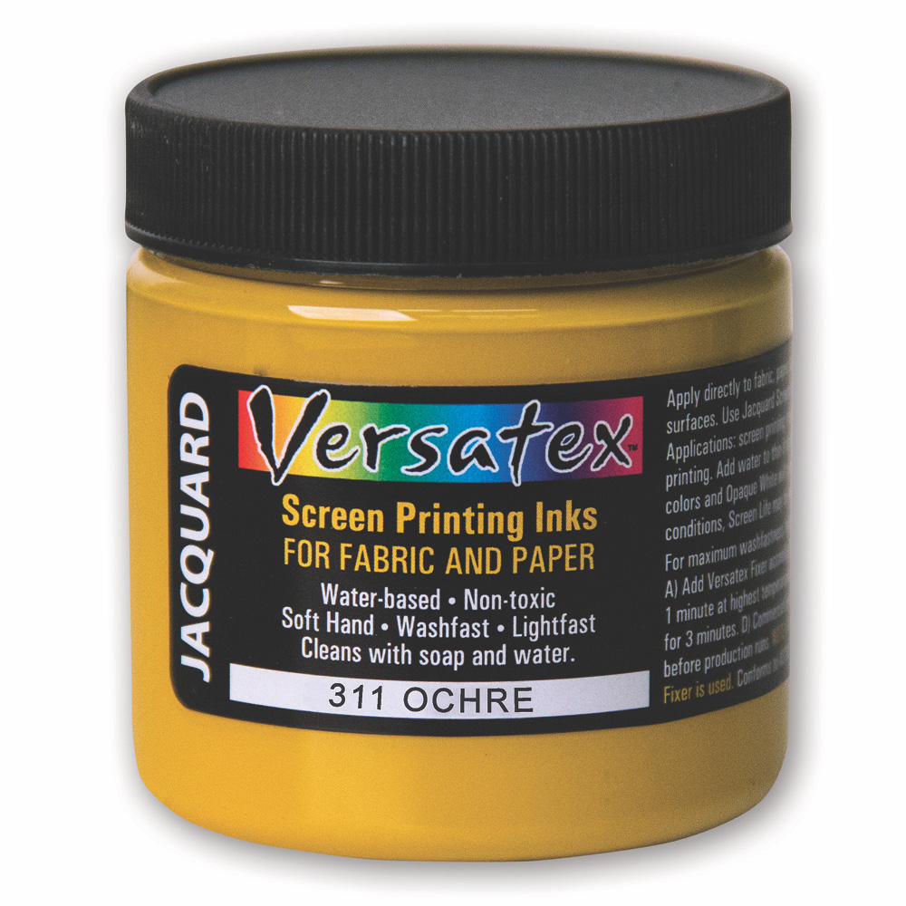 Versatex Screen Ink 4oz Ochre