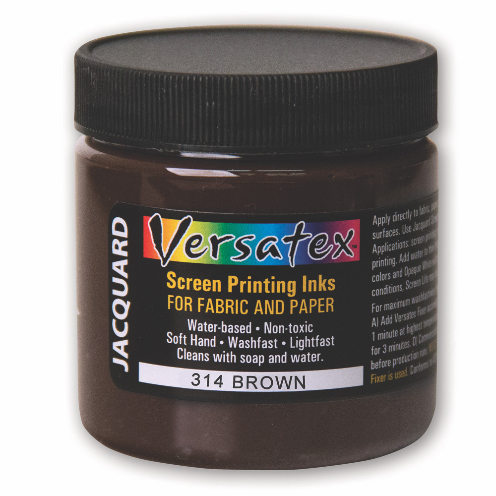 Versatex Screen Ink 4oz Brown