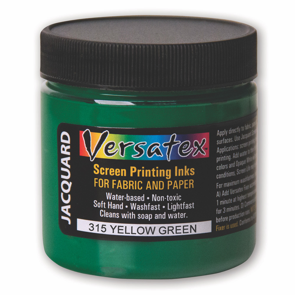 Versatex Screen Ink 4oz Yellow Green