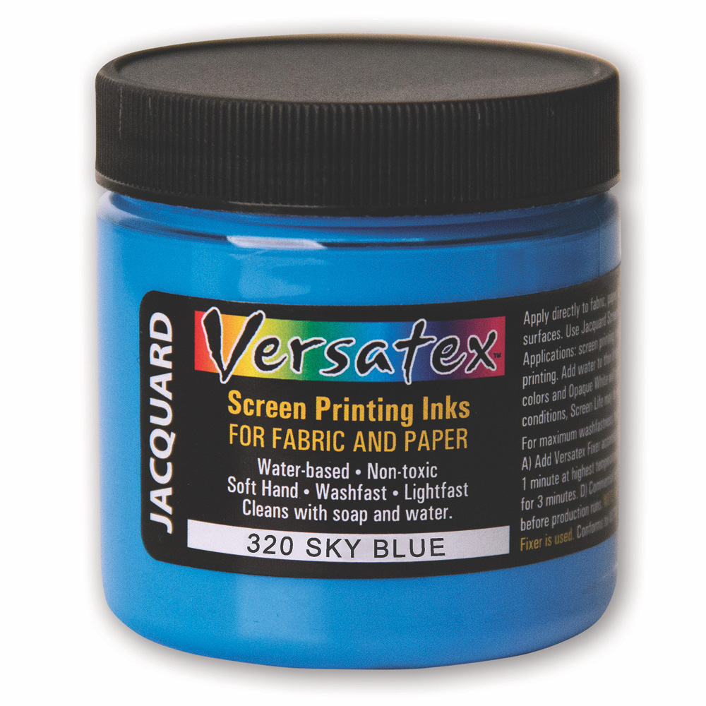 Versatex Screen Ink 4oz Sky Blue